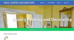 Desktop Screenshot of paulcurtisdecorators.ie